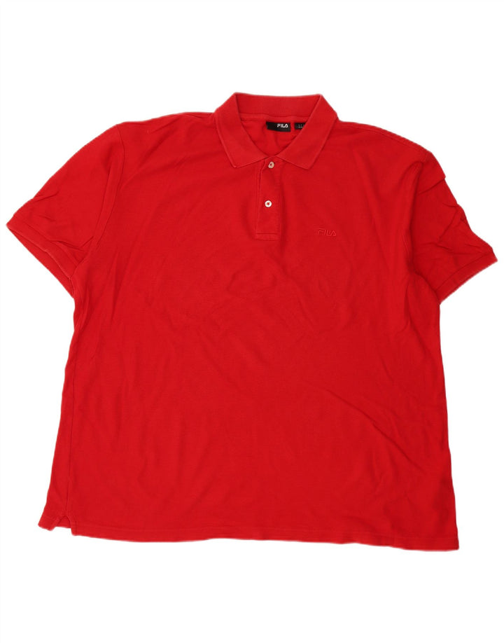 Tricou Polo Fila XL Roșu pentru bărbați