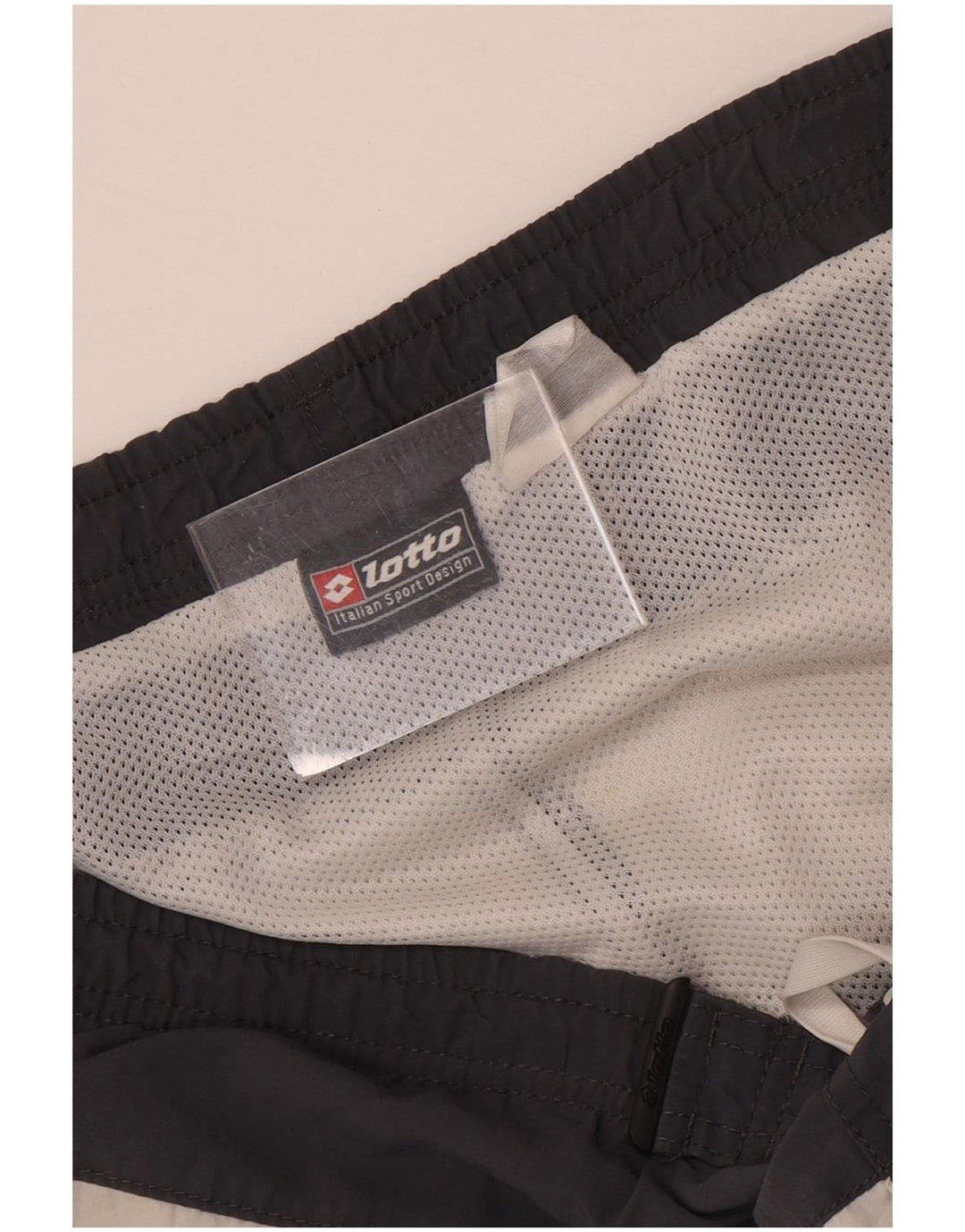 Pantaloni scurți de înot Lotto pentru bărbați, mari, gri, blocuri de culoare