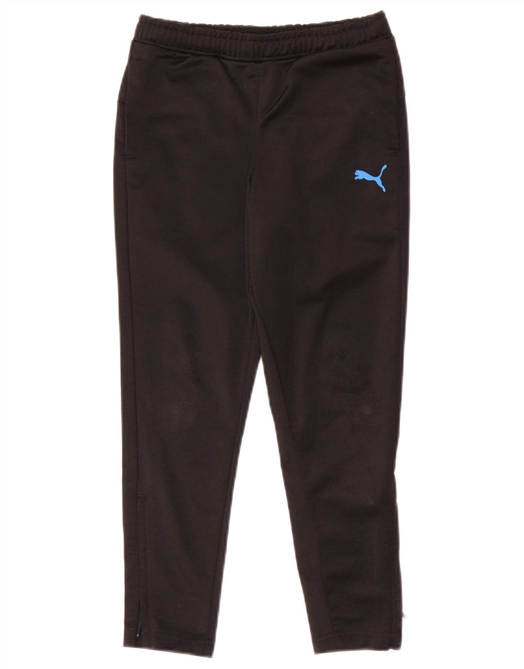 Pantaloni de trening Puma pentru baieti 7-8 ani poliester negru