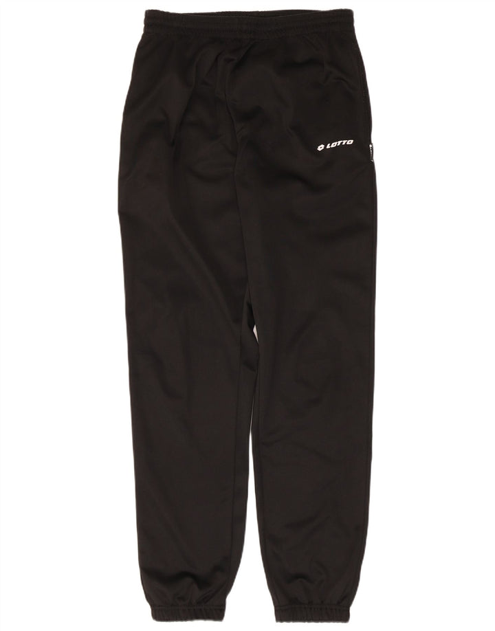 Pantaloni de trening pentru bărbați Lotto Joggeri Poliester mediu negru