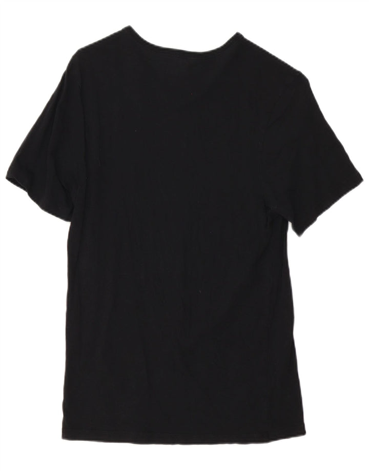 Tricou pentru bărbați Hugo Boss Top mic din bumbac negru