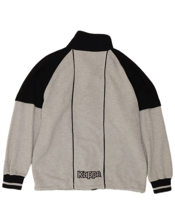 Jachetă Varsity cu grafică largi pentru bărbați KAPPA, gri mic, color block
