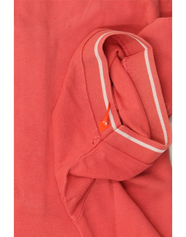 Tricou polo Asics pentru femei UK 18 XL, bumbac roz