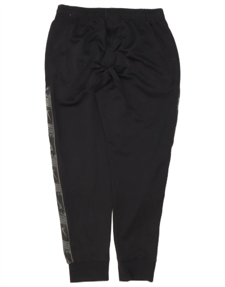 Pantaloni de trening grafic Nike pentru bărbați Joggeri poliester mediu negru