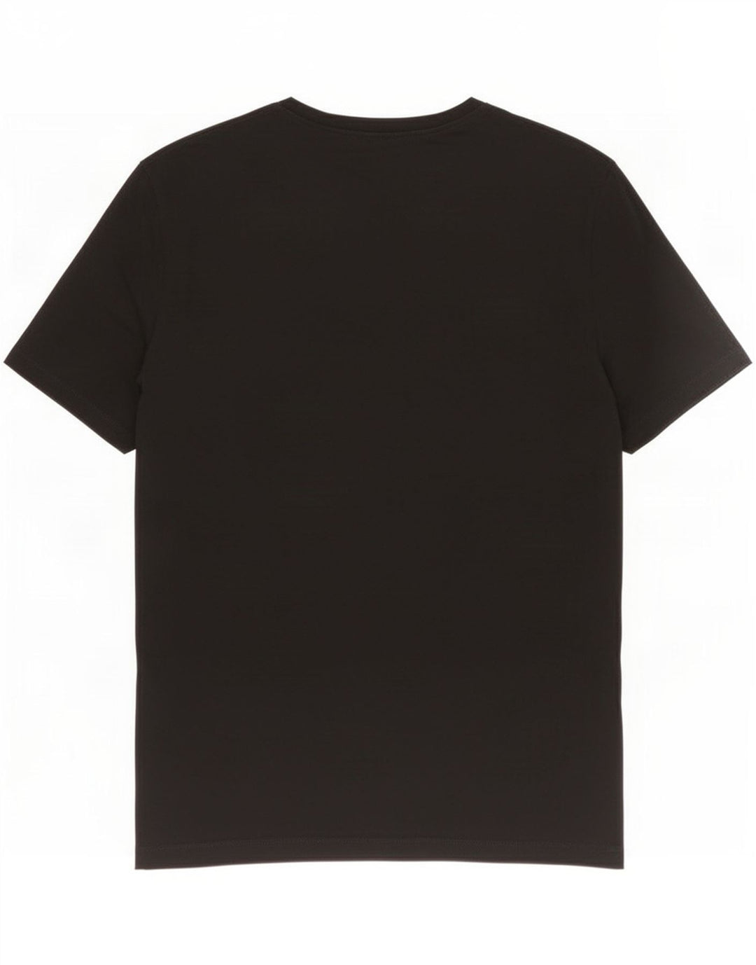 Cos Tricou obișnuit pentru bărbați Top mic bumbac negru