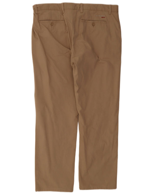 Pantaloni chino drepți pentru bărbați Harmont & Blaine IT 58 3XL W38 L30 bej