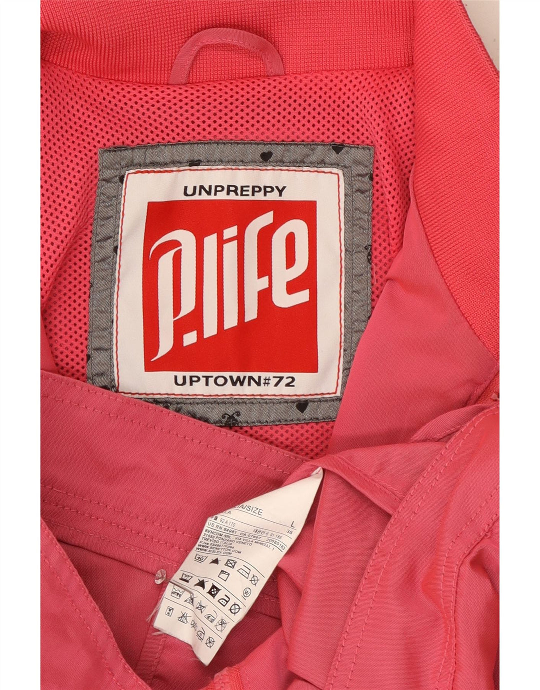Jachetă bomber pentru femei Playlife UK 16, mare, roz din poliamidă