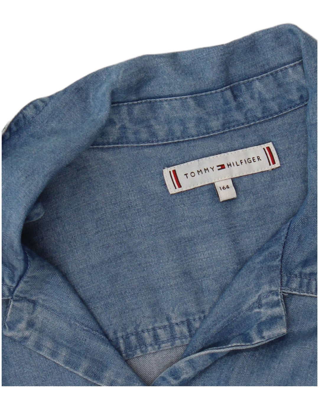 TOMMY HILFIGER Costum pentru fete din denim fără mâneci 14-15 ani albastru