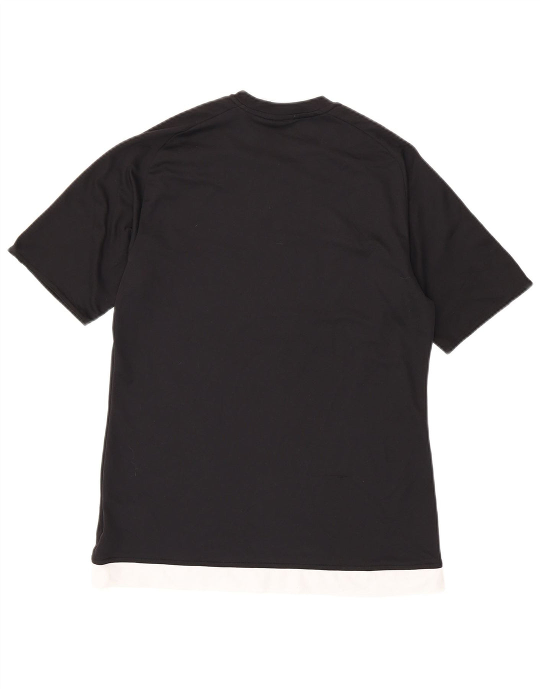 Tricou ADIDAS Climalite pentru bărbați Top Mediu Negru Poliester Bloc de culoare