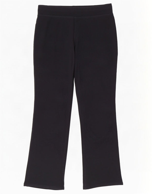 Pantaloni de trening pentru femei Marks & Spencer UK 16, mare, negru, bumbac