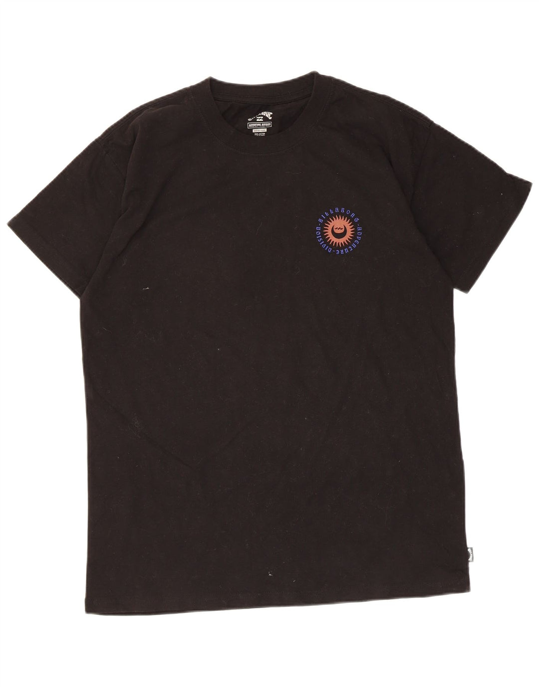 Tricou grafic pentru bărbați Billabong Top mediu negru bumbac