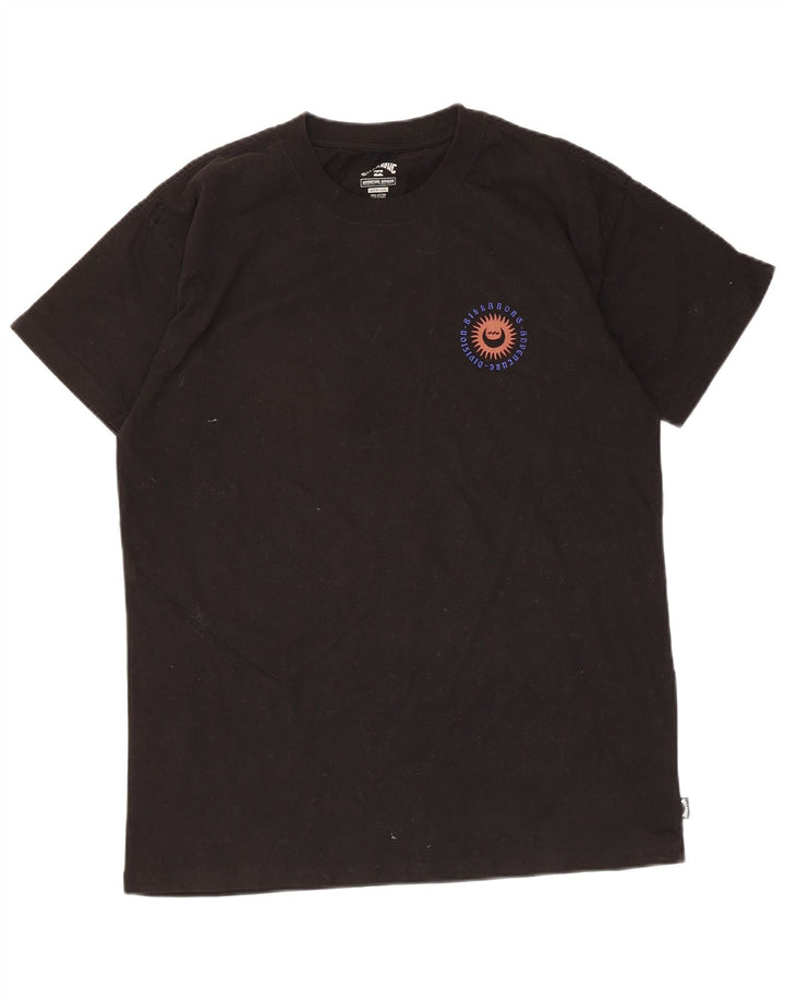 Tricou grafic pentru bărbați Billabong Top mediu negru bumbac