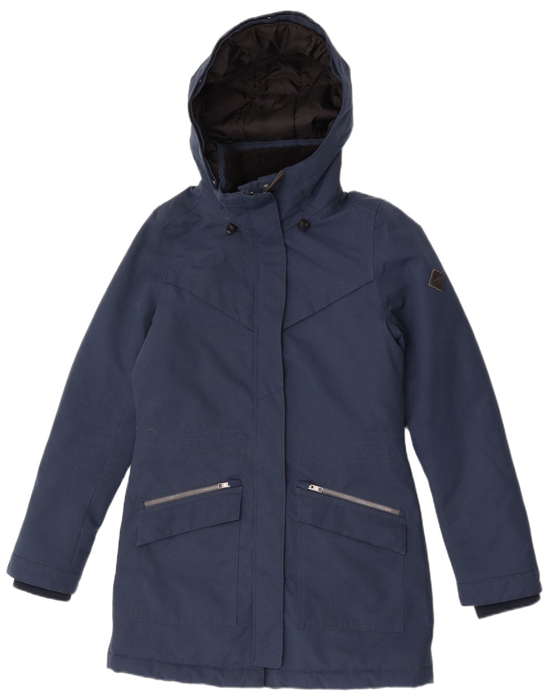 O'Neill Jachetă de vânt cu glugă pentru femei UK 10 Poliester bleumarin mic