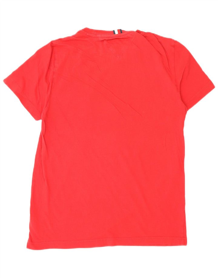 Tricou Tommy Hilfiger pentru bărbați Top mic, roșu, bumbac