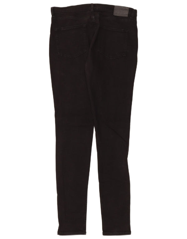French Connection Blugi skinny pentru femei UK 14 Large W34 L32 Bumbac negru
