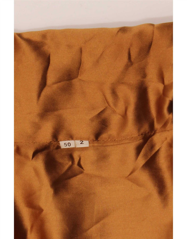 Pardesiu vintage pentru femei de piele intoarsa IT 50 XL bej