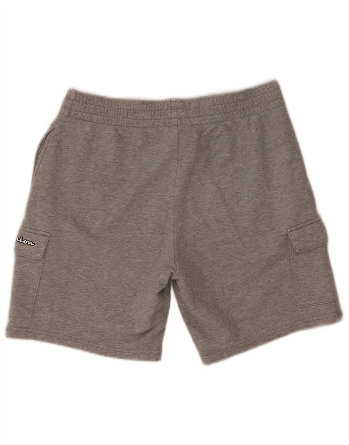 Pantaloni scurți sport pentru bărbați CHAMPION, bumbac gri mic