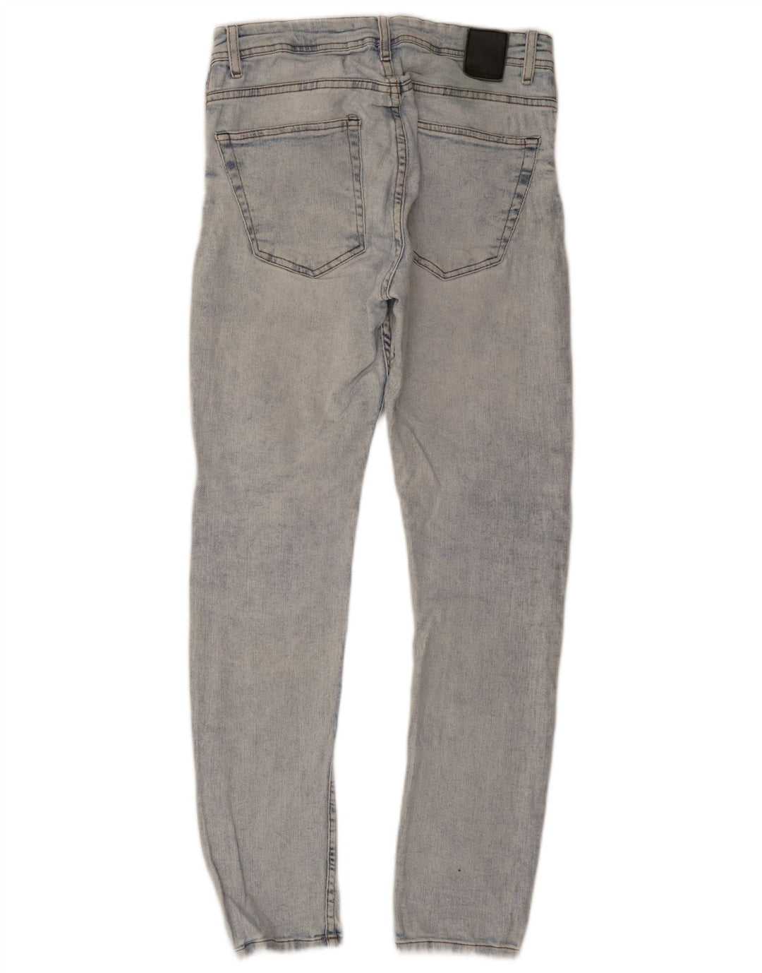 Blugi slim pentru bărbați Zara EU 42 Large W32 L29 Albastru