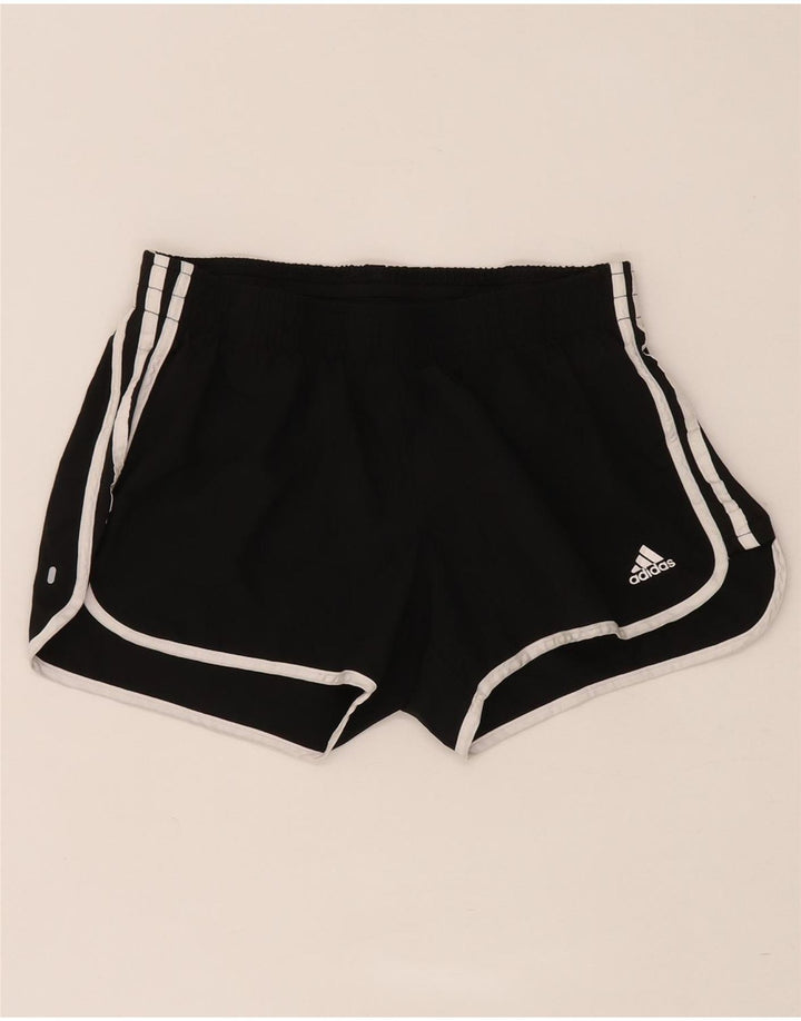 Pantaloni scurți sport pentru femei Primegreen Adidas UK 14 Poliester mediu negru