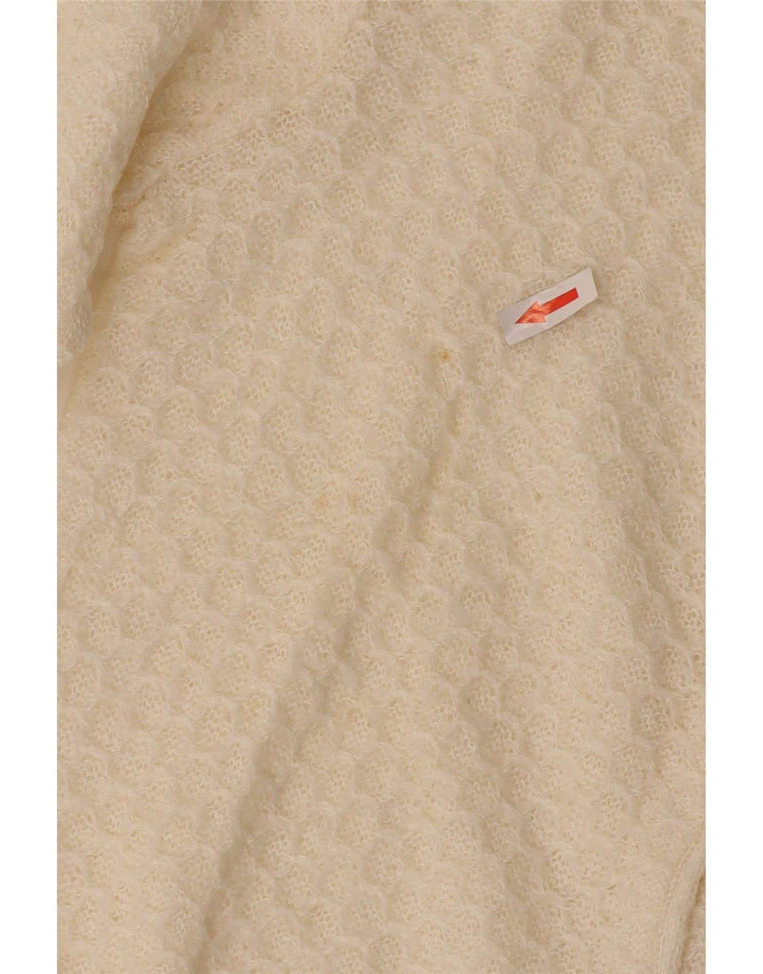 Pulover Cardigan Vintage pentru femei UK 10 Small Off White