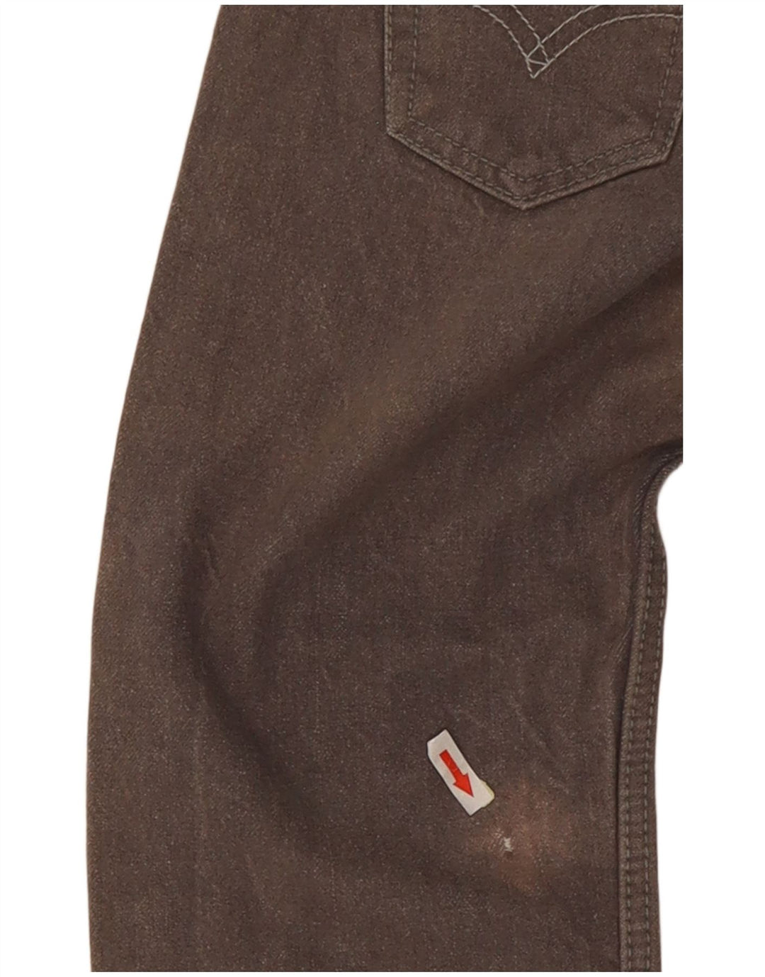 Blugi drepti obișnuiți 505 pentru femei Levi's L25 L25 bumbac gri