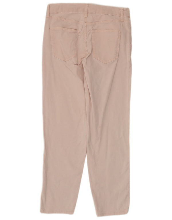 BODEN Blugi subțiri drepte pentru femei UK 12 Medium L30 L27 Bumbac roz