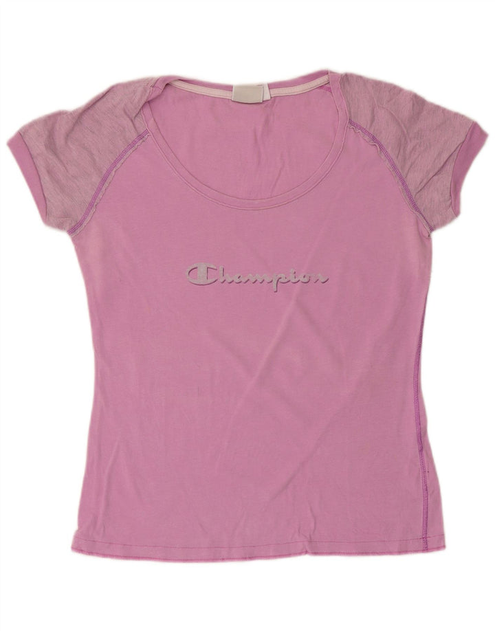 Tricou grafic Champion pentru femei Top UK 12 Medium Pink