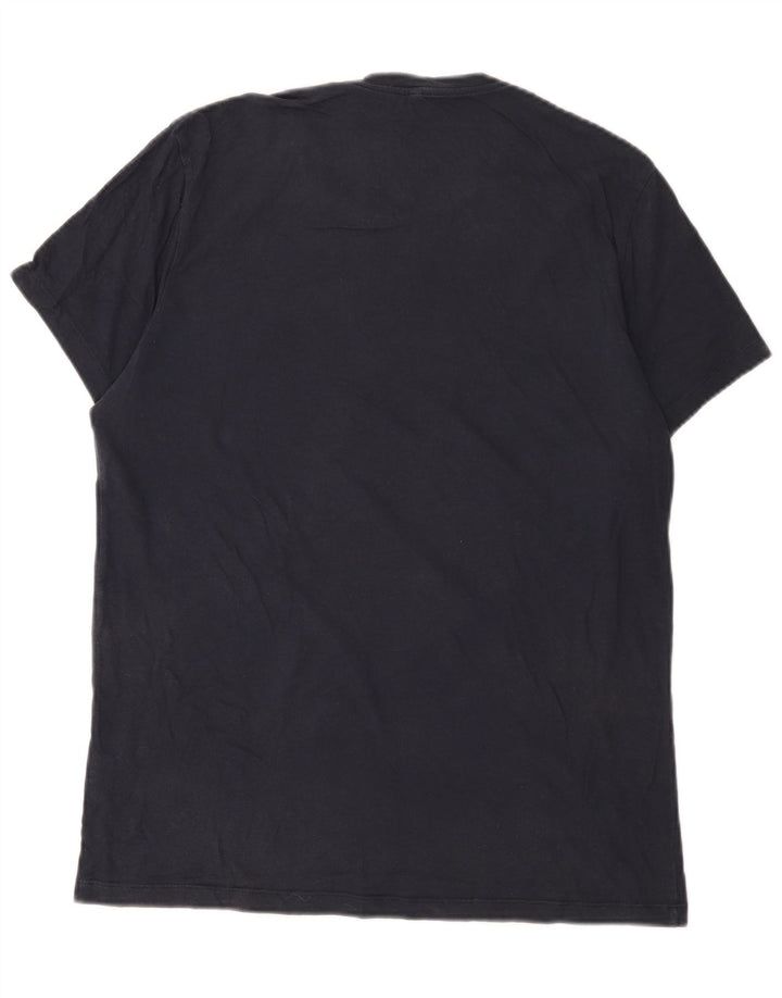 Tricou Jack Wills pentru bărbați Top mediu din bumbac bleumarin