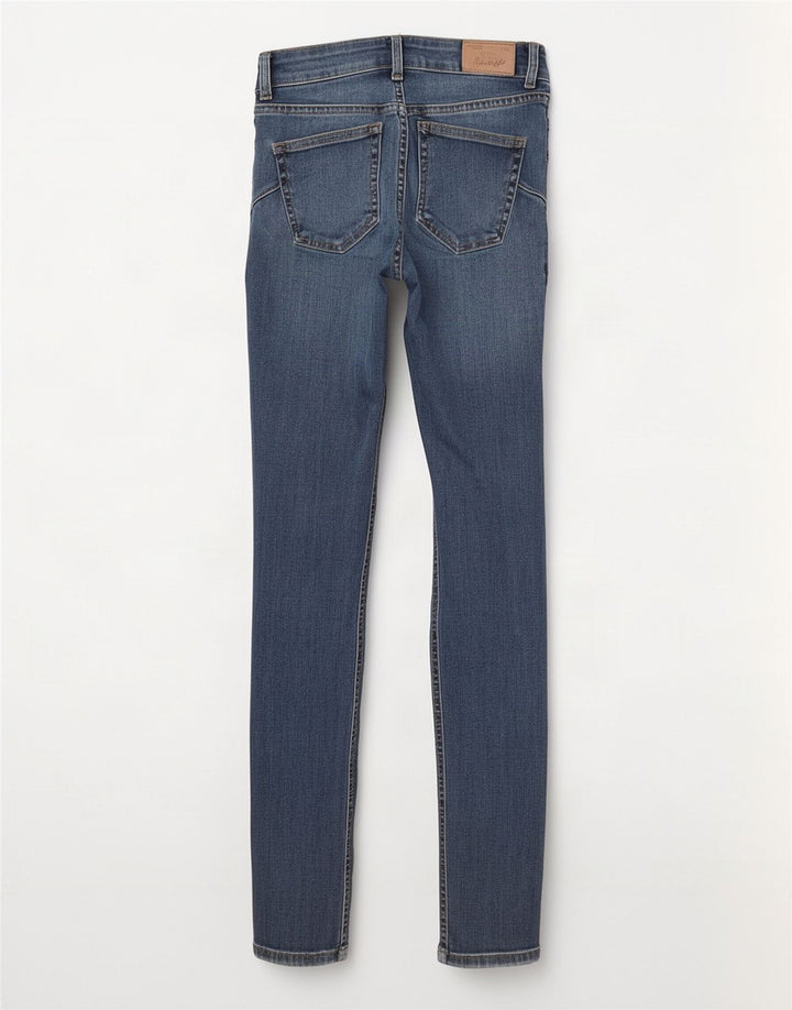 Blugi skinny pentru femei Liu Jo W25 L31 albastru