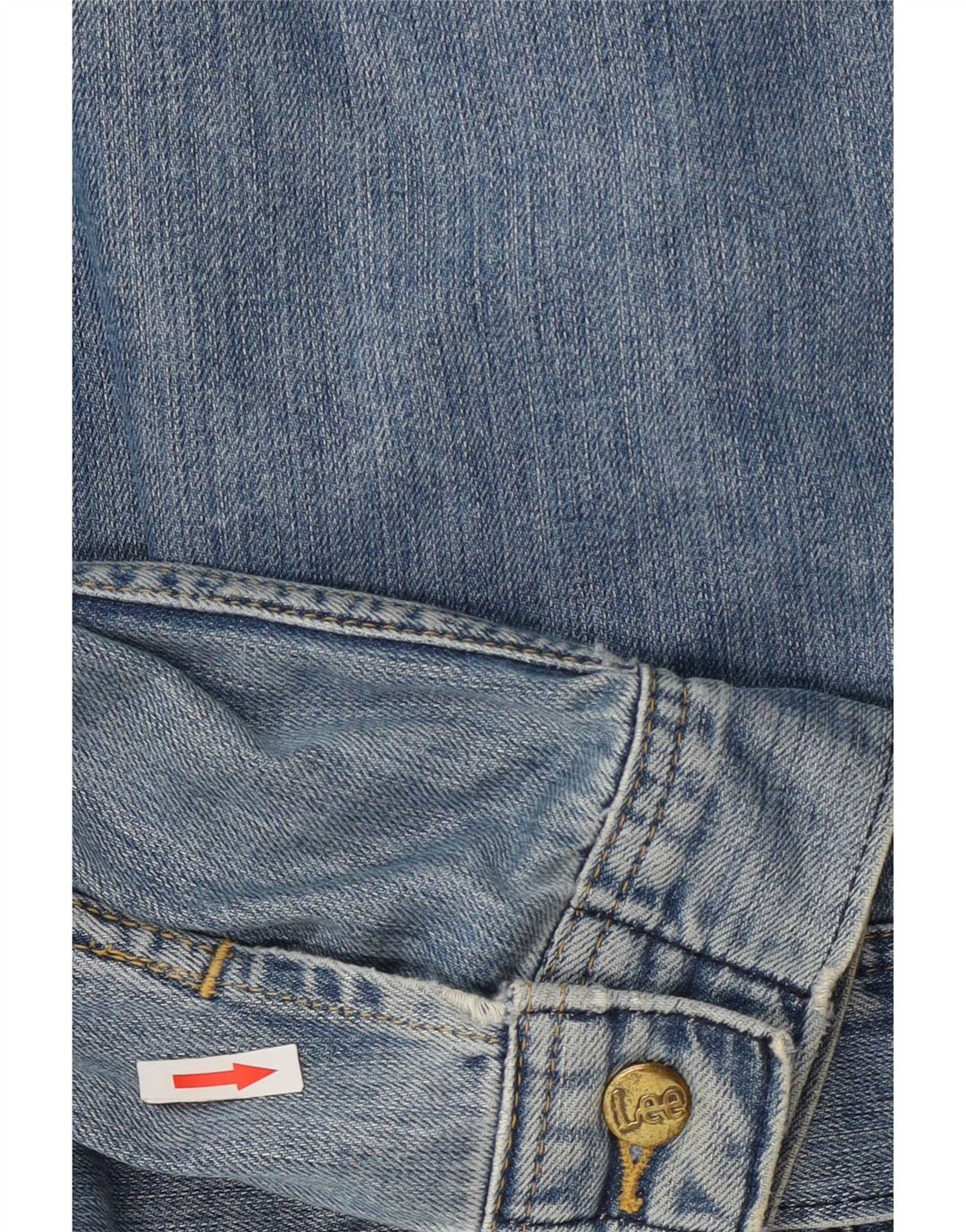 Jachetă Lee Rider denim pentru bărbați UK 40, mare, albastru, bumbac