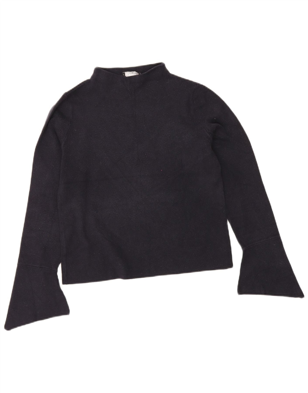 Marks & Spencer Top pentru femei cu mânecă lungă UK 12 Medium Bleumarin Viscoză