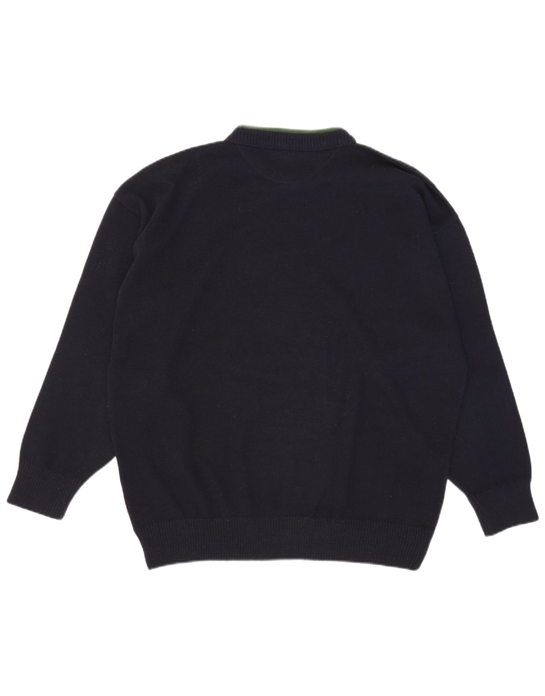 Pulover cu grafică pentru bărbați Alexander's, cu gât crew, 2XL, lână bleumarin