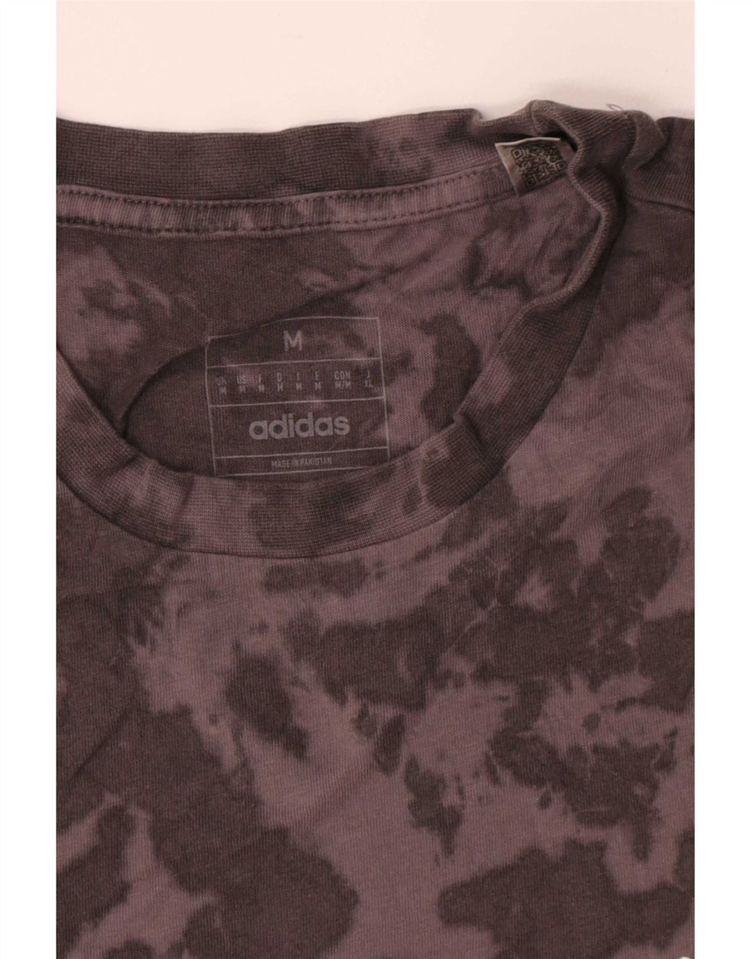 Tricou pentru bărbați Adidas Top Medium Gri Tie Dye Bumbac