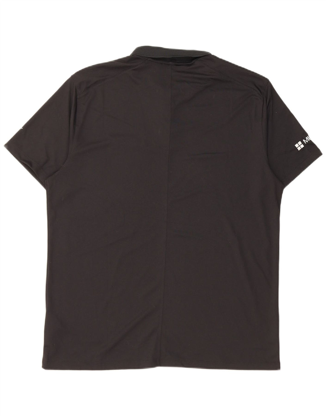 Tricou polo Nike Dri Fit pentru bărbați, mare, negru, poliester