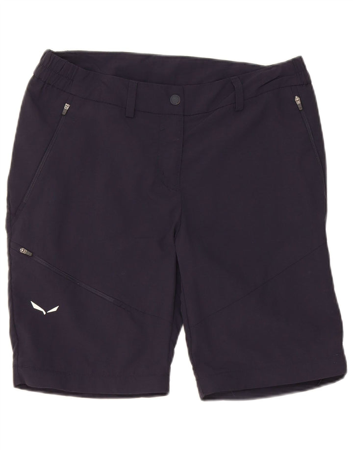 Pantaloni scurți cargo SALEWA pentru femei IT 42 Medium W30 Poliamidă bleumarin