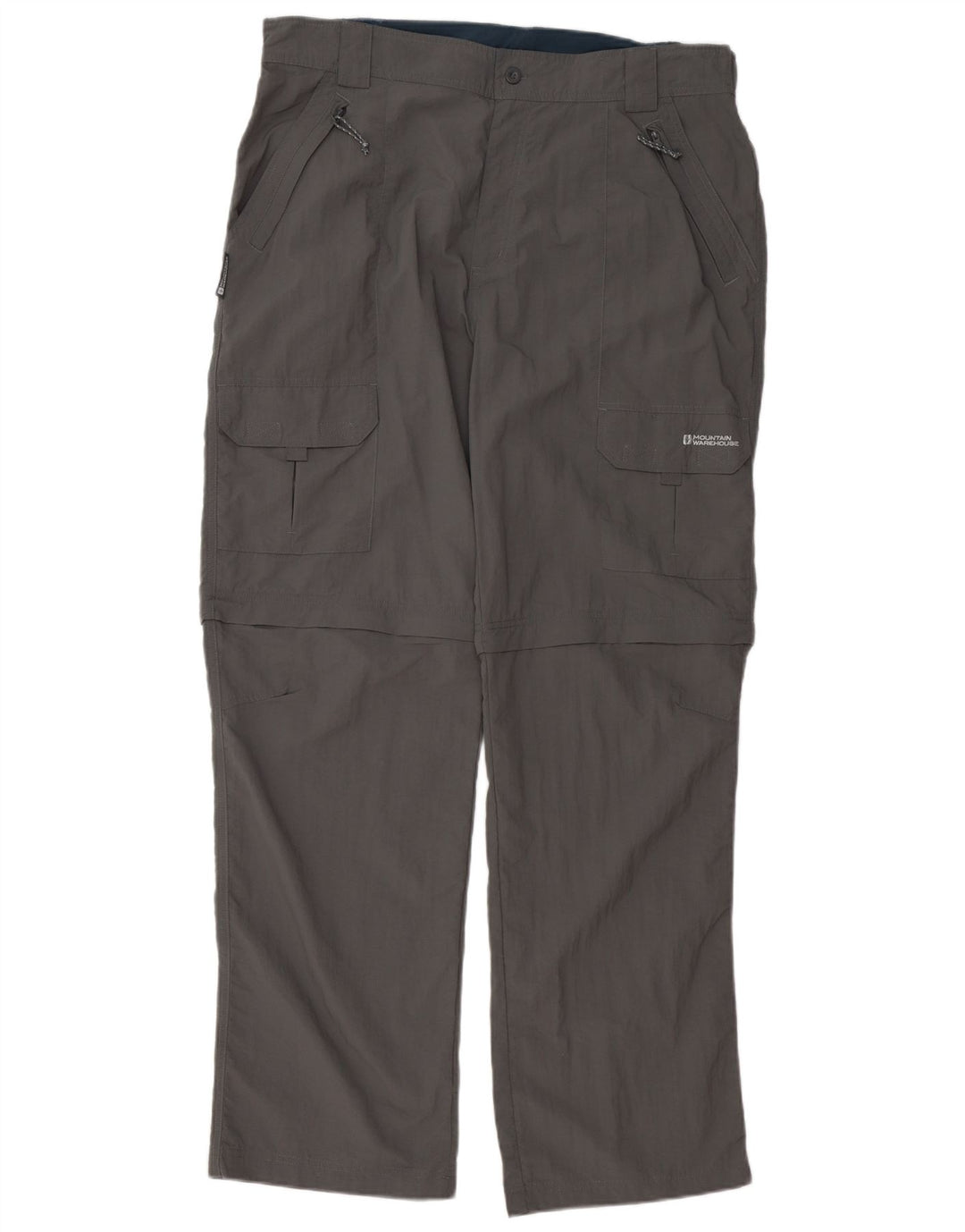 Pantaloni cargo drepti pentru bărbați Mountain Warehouse W38 L34 Nylon gri