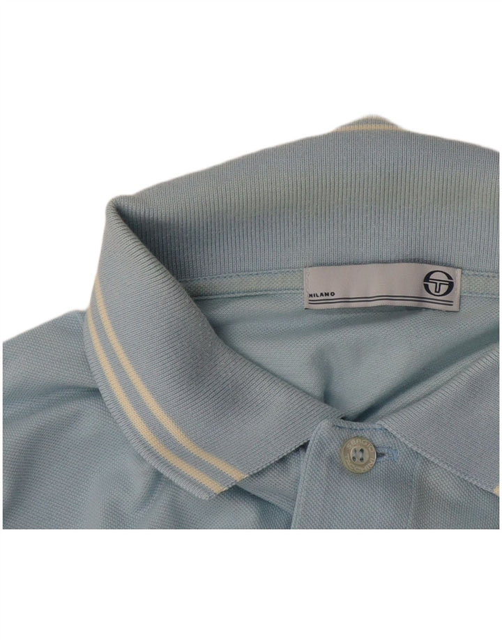 Tricou polo pentru bărbați Sergio Tacchini XL Albastru