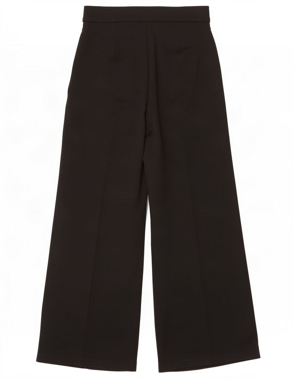 Marks & Spencer Pantaloni casual pentru femei cu picioare largi UK 10 Small W28 L30 Negru