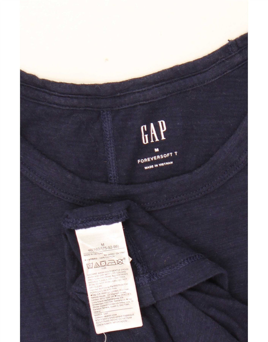Gap Tricou pentru femei Top UK 12 Medium Bleumarin Bumbac