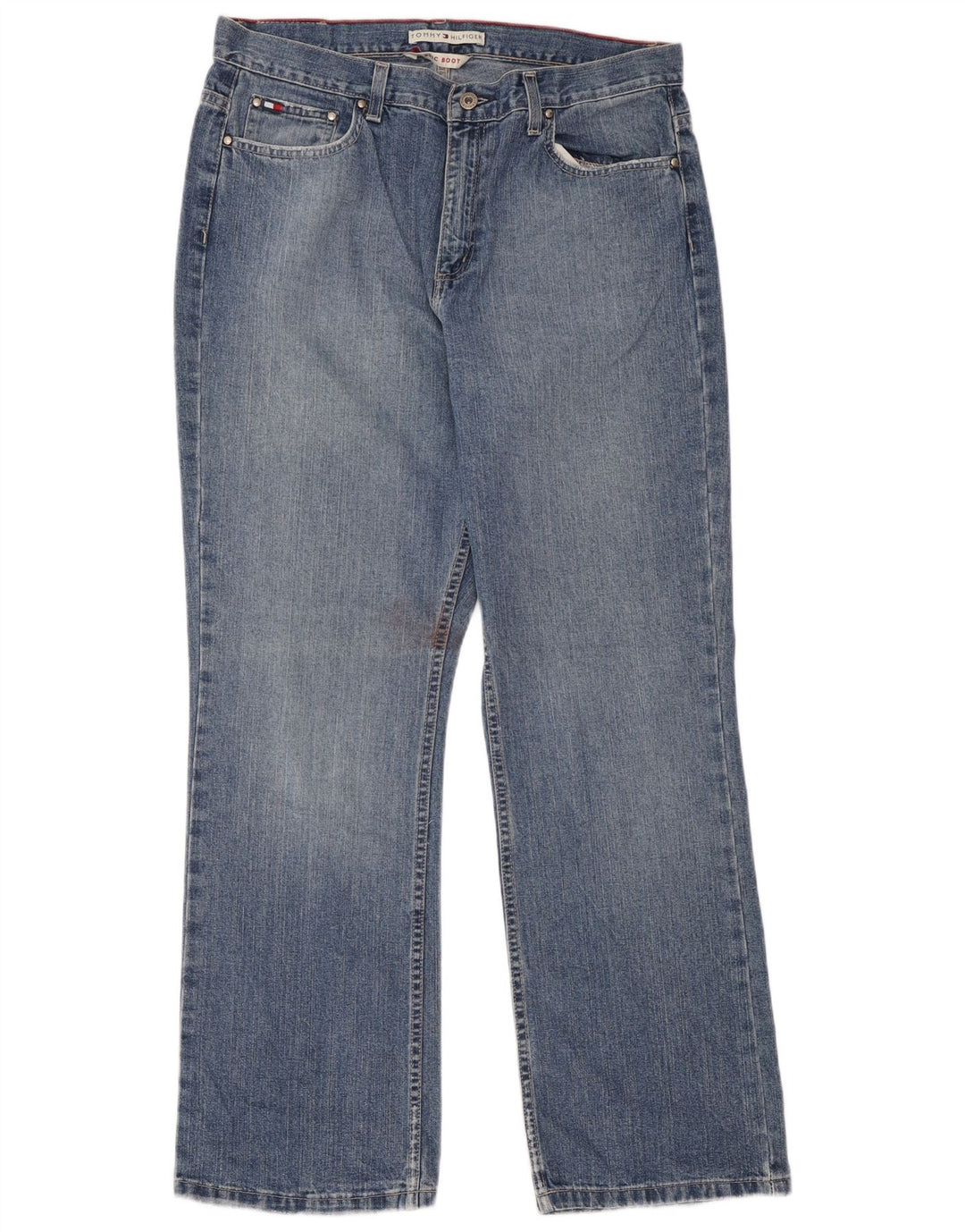 Blugi pentru femei Tommy Hilfiger Classic Bootcut W36 L30 Bumbac albastru