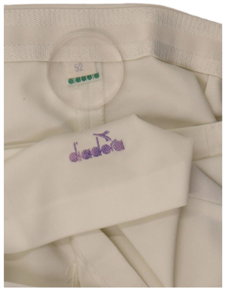 Pantaloni scurți chino pentru femei Diadora W33 Large White Colorblock