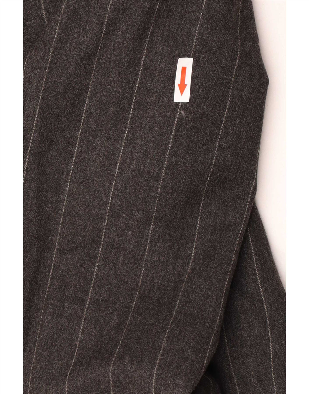 Sacou Paul Smith pentru bărbați, cu 3 nasturi, UK 40, lână mare, gri cu dungi