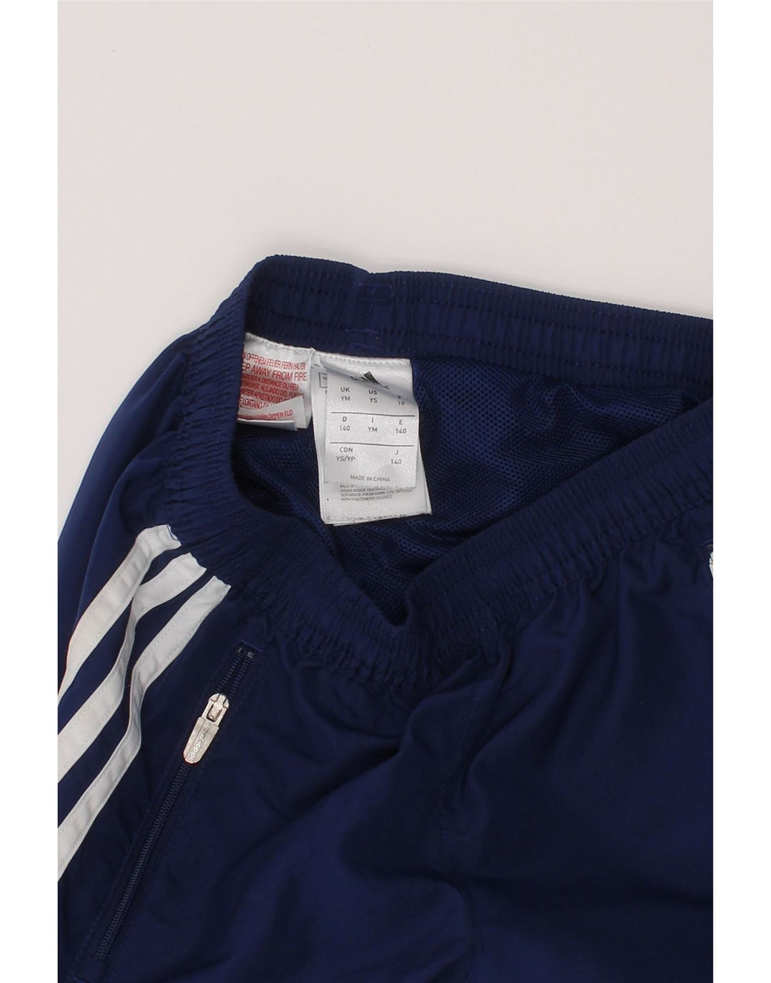 ADIDAS Băieți Pantaloni Trening Pantaloni Joggeri 9-10 Ani Mediu Bleumarin