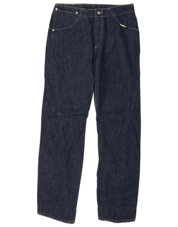 Blugi drepti pentru bărbați Levi's W29 L32 Bumbac bleumarin