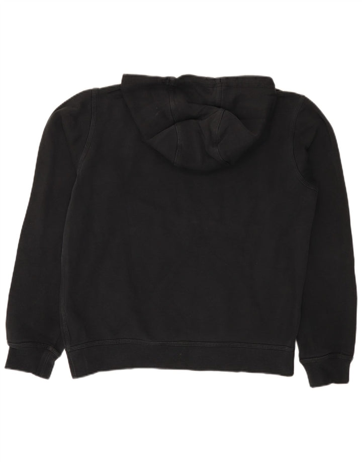 Pulover Nike pentru bărbați, bumbac mediu negru