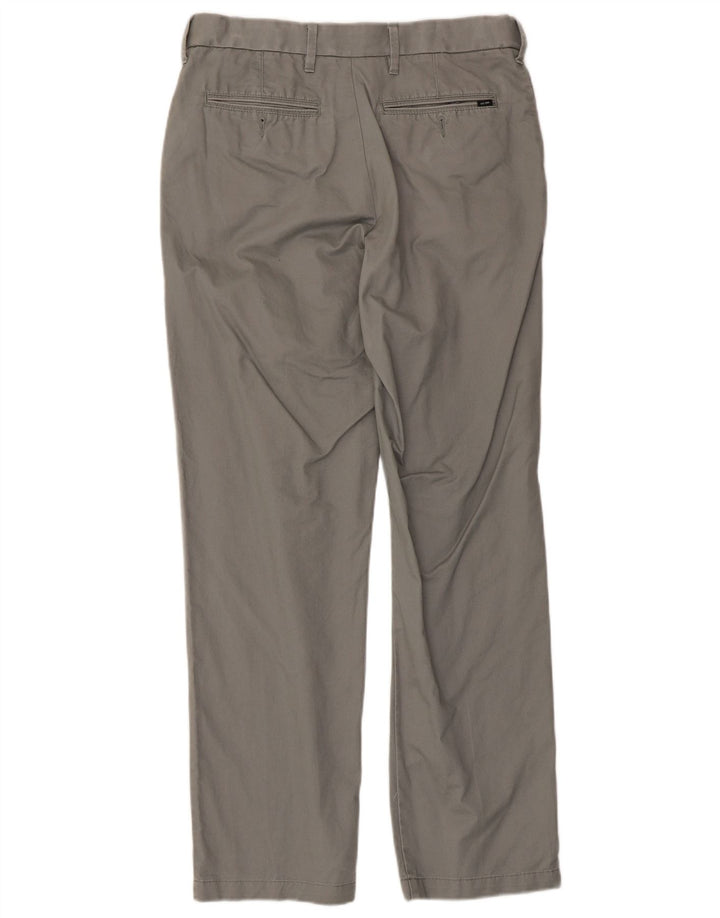 Pantaloni de costum pentru bărbați Marks & Spencer, cu ajustare normală, L30 L31, gri bumbac