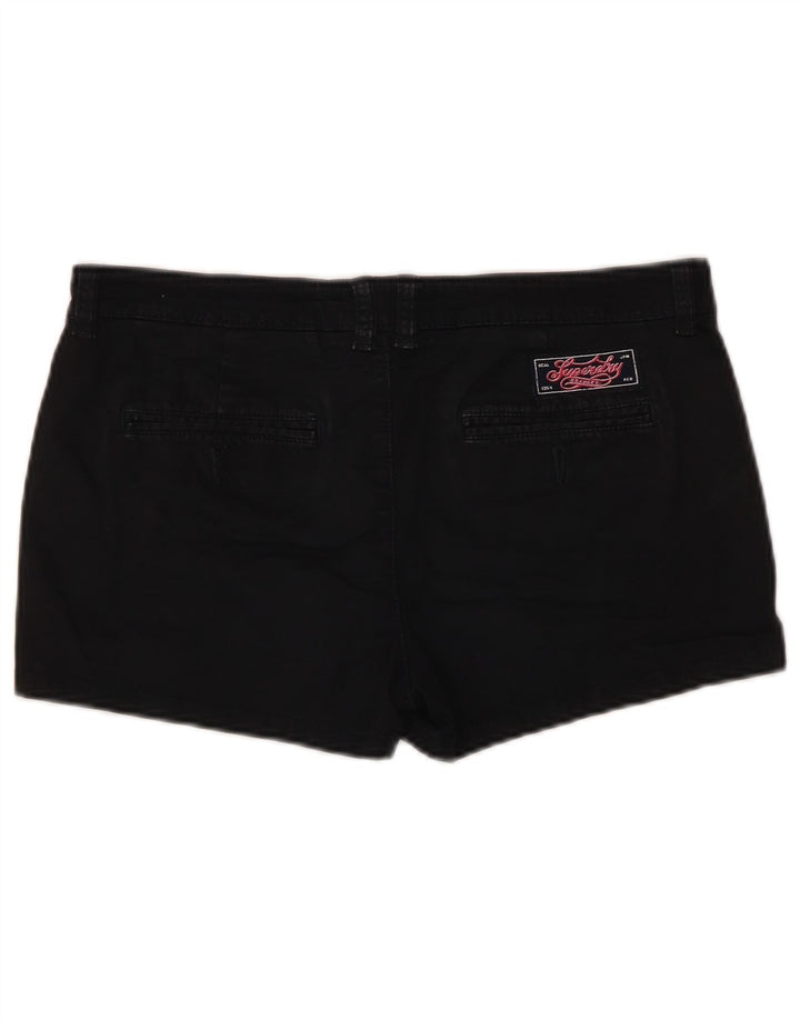 Pantaloni caldi pentru femei Superdry Small W32 Bumbac negru