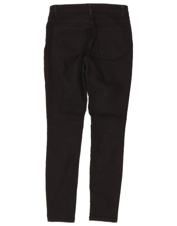 Fat Face Blugi Jegging Femei UK 8 Mici W28 L29 Negri