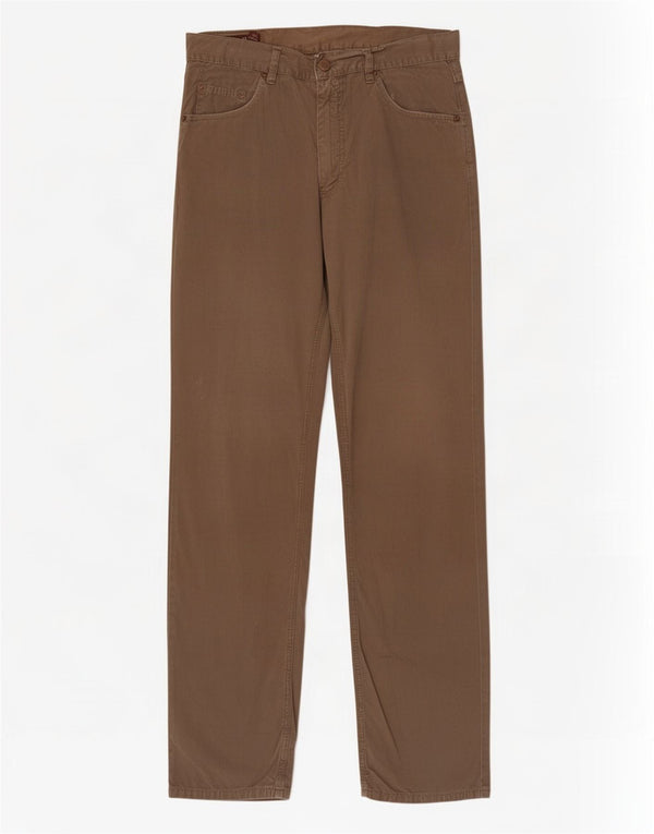 Pantaloni casual drepti pentru bărbați Marlboro Classics W34 L34 maro