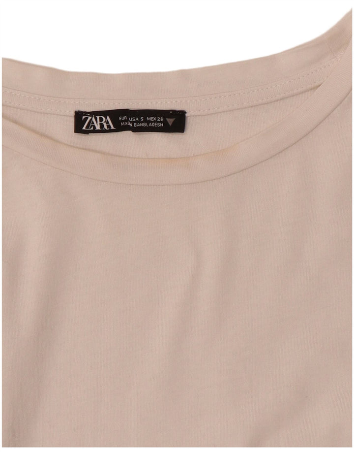 Tricou pentru femei Zara UK 10 Small White